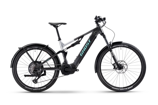 GHOST E-ASX UNIVERSAL EQ blazing black/misty gray - glossy L