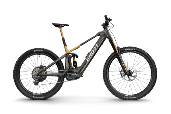 GHOST E-RIOT CF LTD ud carbon-dirt brown/dirt brown gl&auml;nzend XL