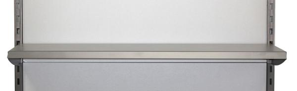 Ortlieb Sheet metal shelf to hang into the system, depth 312 mm