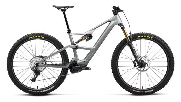 Orbea RISE LT M10 630W XL Smooth Silver Matt - Titan Gloss