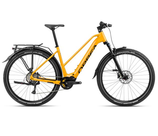 Orbea KEMEN MID SUV 40 20mph S Mango (Gloss) - Black (Matt)