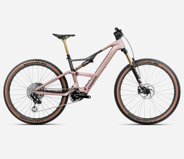 Orbea RISE SL M-LTD 630W L Desert Rose - Carbon Raw Matt