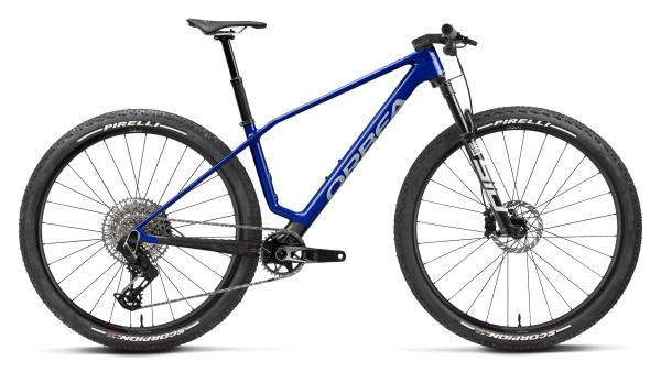 Orbea ALMA M-TEAM AXS M Cobalt Blue (Gloss) - Carbon Raw (Matt)