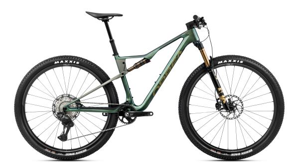 Orbea OIZ M10 L Seaweed Carbon View (Gloss) - Spaceship Green (Matt)