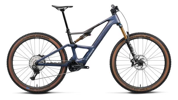 Orbea RISE SL M10 630W XL Tanzanite Carbon View - Carbon Raw Matt
