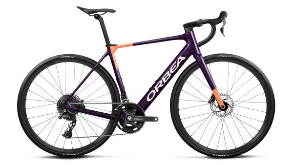 Orbea GAIN M40 M Fantasy Purple Carbon View (Gloss) - Orange Cloud (Matt)