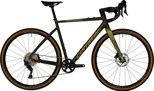 Corratec Allroad A1 Brown I Light Green I Sand Diamant - 58cm - 28"