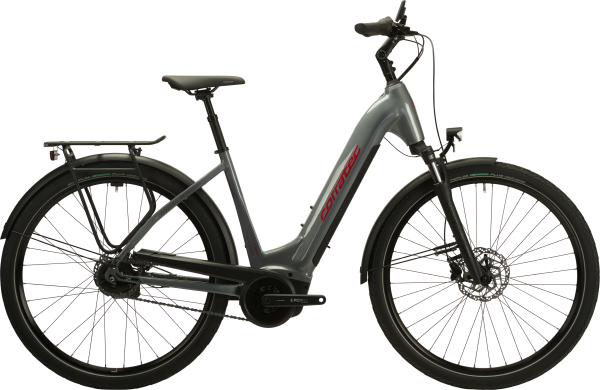 Corratec E-Power Trekking 28 P6 8SC Wave Dark Silver Glossy Wave - 45cm - 28"