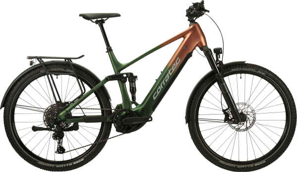 Corratec E-Power MTC 120 Pro Copper, Dark Green, Silver, Grey, Black Diamant - 44cm - 29"