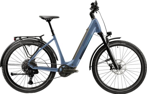 Corratec E-Power Trekking 28 PX6 8S Wave blue silver / dark blue-grey M