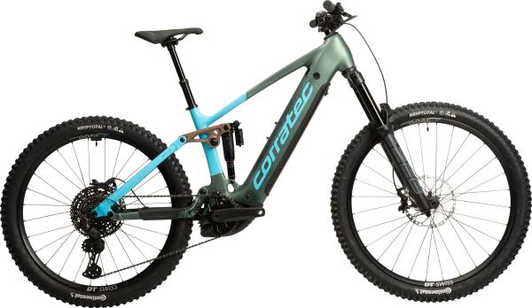 Corratec E-Power RS 160 Pro Team dark green / light blue / bronze L