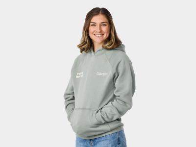 Trek Shirt Trek Right Stacked Hoodie M Sage Grey Produktbild 1