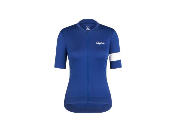 Rapha Trikot Rapha 25 Core Women M Blue/White Stripe