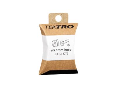 Tektro Brake Part Tektro Hose Fitting Kit 5.5mm Gold 10 P Produktbild 1