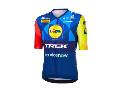 Santini Jersey Santini Trek Replica Large Blue/Yellow Produktbild 2