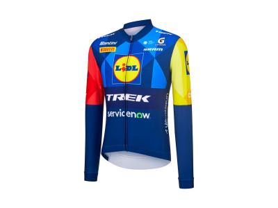 Santini Jersey Santini Trek Race Long Sleeve Medium Blue/Y Produktbild 2