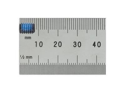 Trek Fastener Trek M6x1.0x8mm Set Screw Blue Nylock Bla Produktbild 1