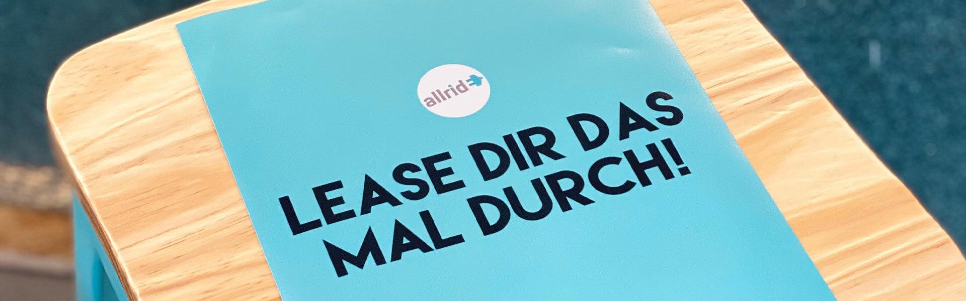  - allrid-e GmbH