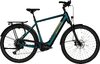 Corratec E-Power Trekking 28 CX8 Belt Gent Dark Tourquoise, Gold L