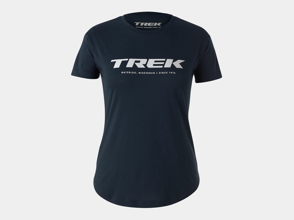 Trek Shirt Trek Origin Logo Tee Women M Navy