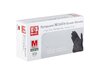  Glove Basic Synguard Nitrile Medium Black 100/Box