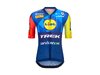 Santini Jersey Santini Trek Team Medium Blue/Yellow
