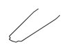 Trek Fender Part Trek-Diamant SKS Stay 69x266mm Black
